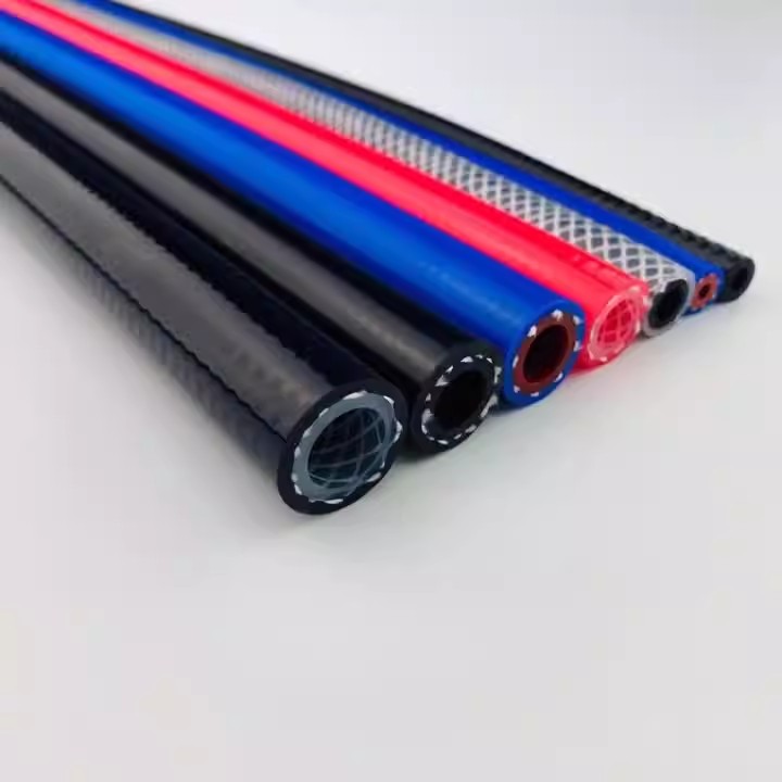 编织网纹硅胶管