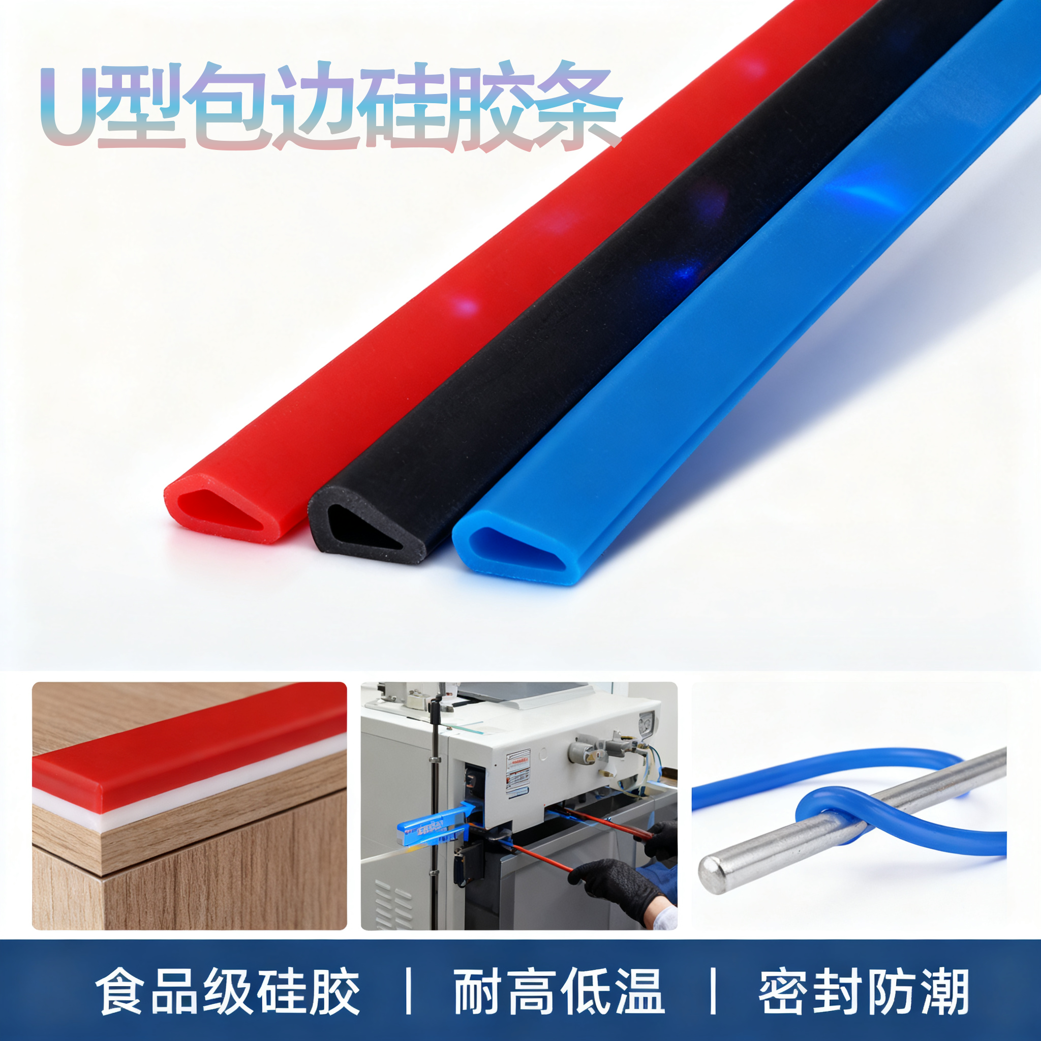 U型包边硅胶条