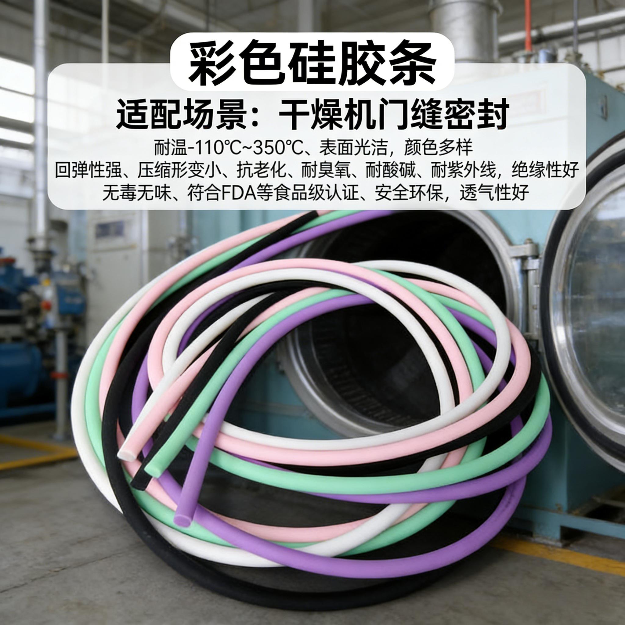 彩色硅胶条